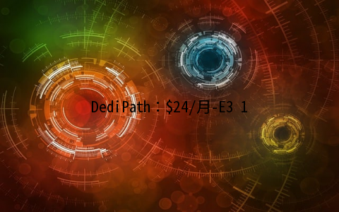 DediPath：$24/月-E3 1270v2/4GB/250GB/5IP/1G无限/洛杉矶