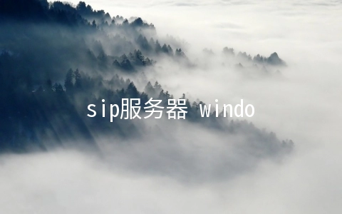 sip服务器 windows(技术分享｜Sip与WebRTC互通-SRProxy开源库讲解)