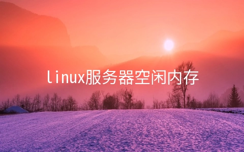 linux服务器空闲内存(图解｜Linux内存背后的那些神秘往事)