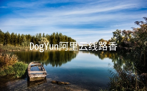 DogYun阿里云线路香港KC简单测试