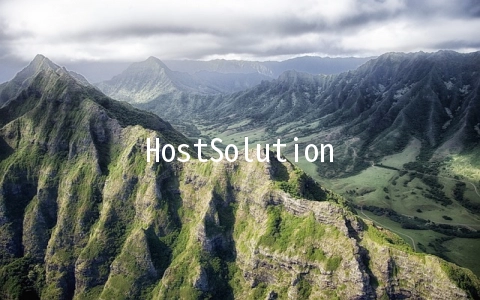 HostSolutions：罗马尼亚大硬盘KVM/抗投诉/1TB月付6.66美元起