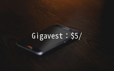 Gigavest：$5/月KVM-256MB/10GB/10TB 新加坡