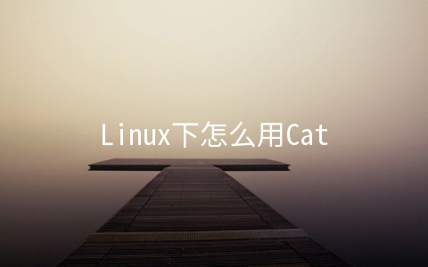 Linux下怎么用Cat命令除去空白行