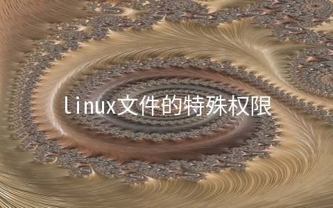 linux文件的特殊权限总结与实验