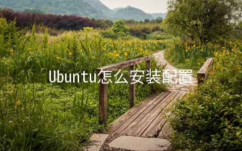 Ubuntu怎么安装配置网络系统