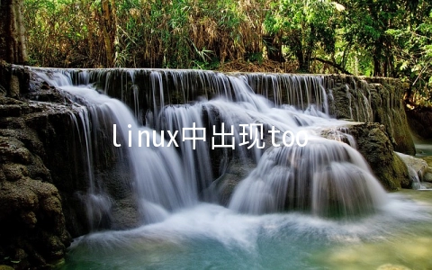 linux中出现too many open files问题怎么办