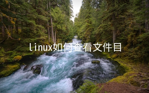 linux如何查看文件目录是否存在