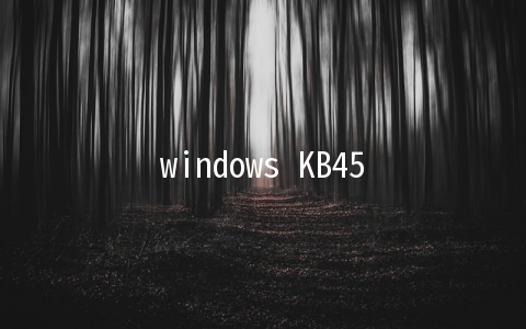 windows KB4507467安装失败如何解决