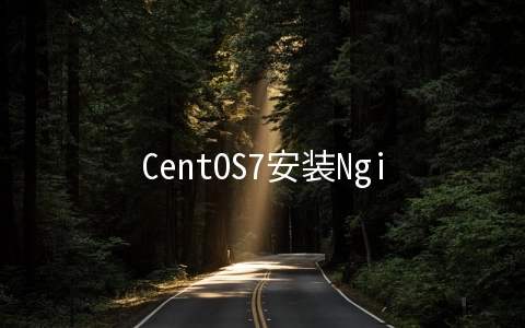 CentOS7安装Nginx并配置自动启动的方法步骤