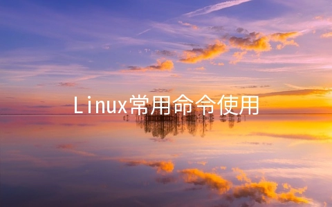 Linux常用命令使用