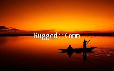 Rugged::Commit类怎么使用