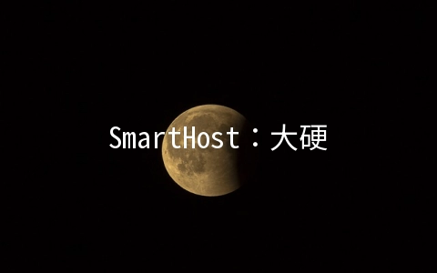 SmartHost：大硬盘VPS促销6折$4.17/月起,8个数据中心可选